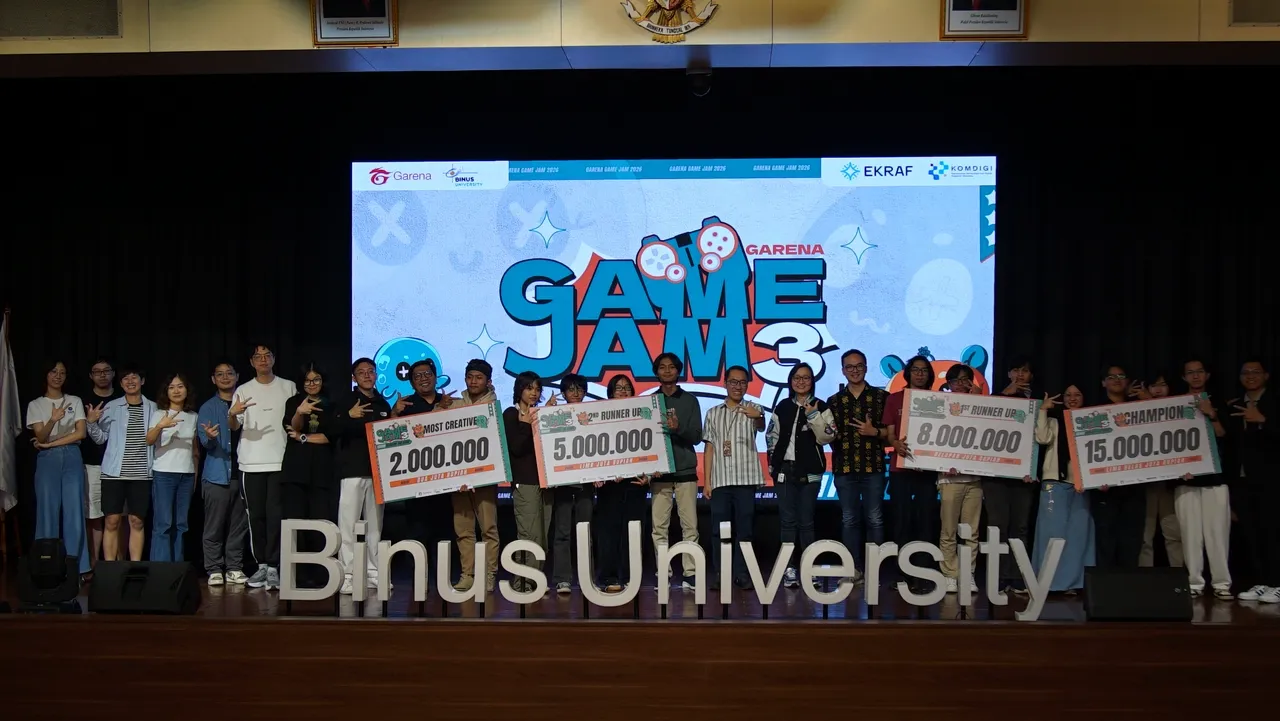 All the winners from Garena Game Jam 3. (Garena)