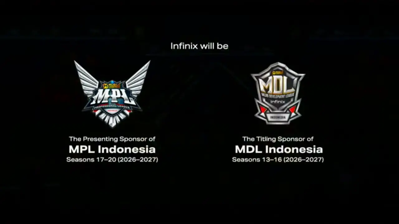 Infinix will support both MPL Indonesia and MDL Indonesia for four seasons. (Infinix)
