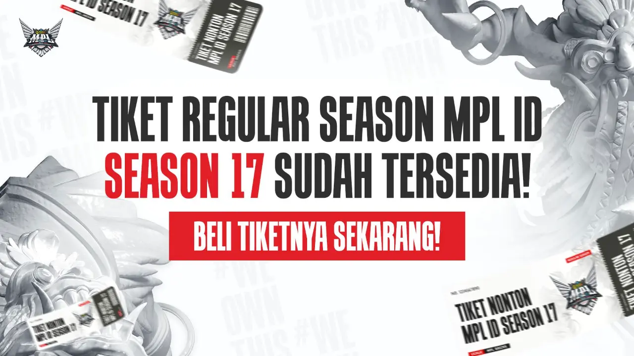 Ticket purchase opens today at 17:00 WIB. (Moonton)