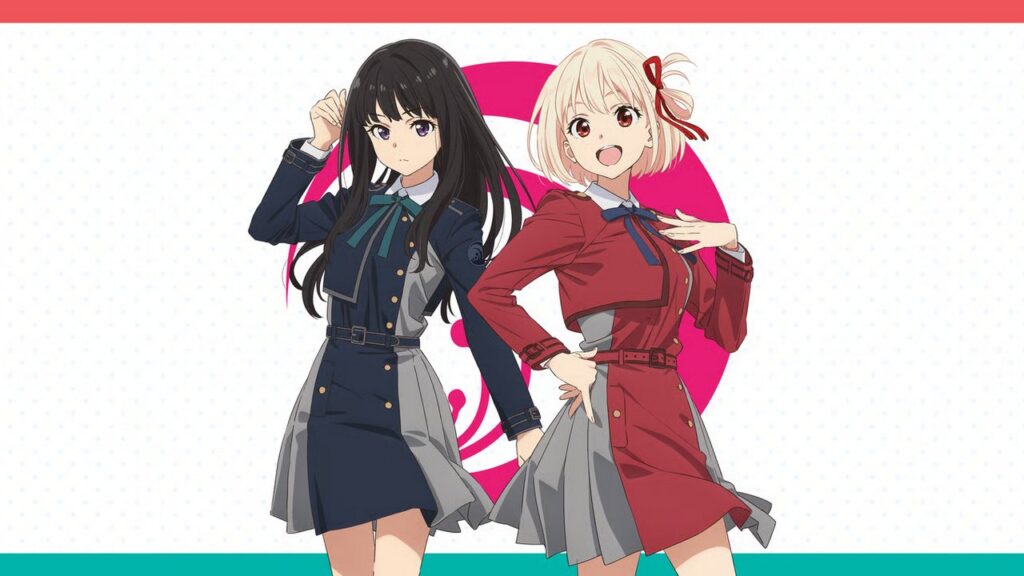 Lycoris Recoil tells a story about best buds who happen to be undercover assassins. (Crunchyroll)