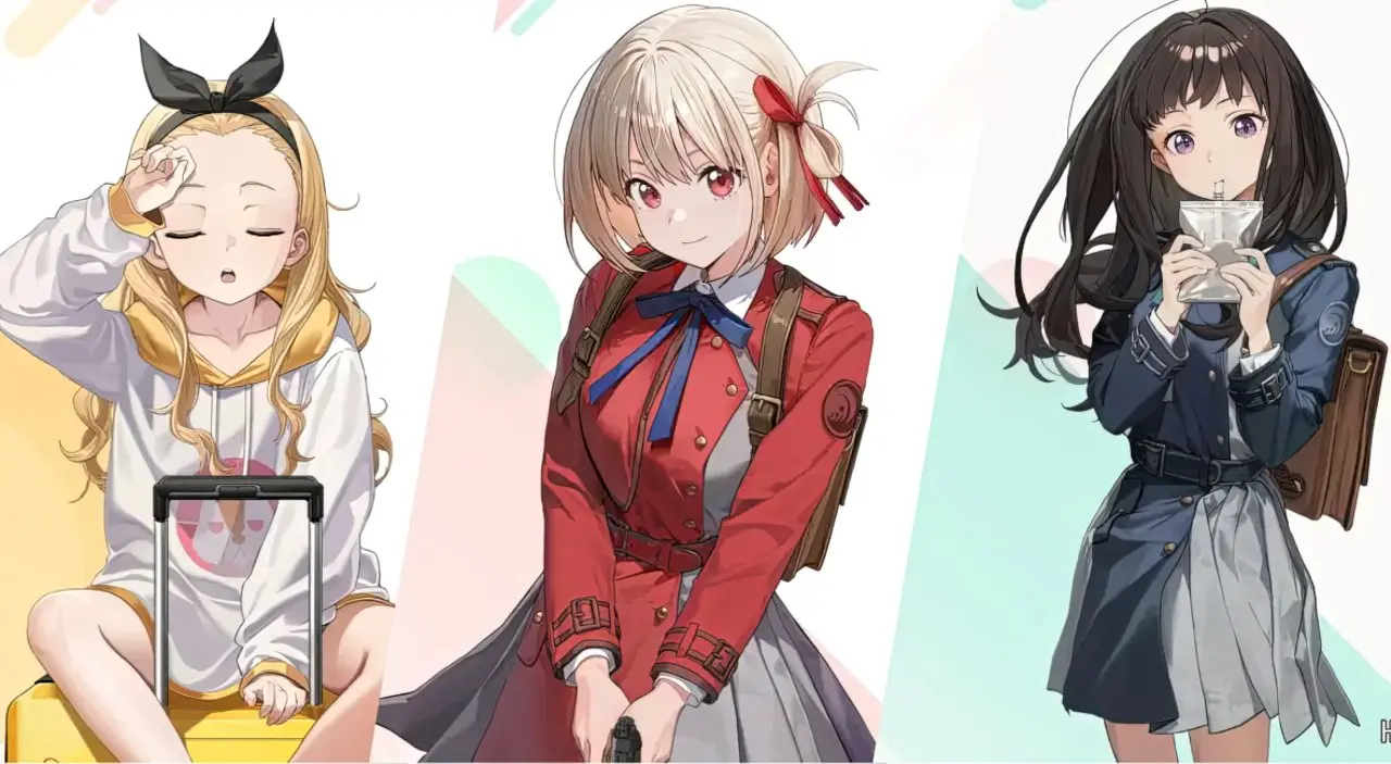 Three Lycoris Recoil characters are obtainable through various means. (But Why Tho?)