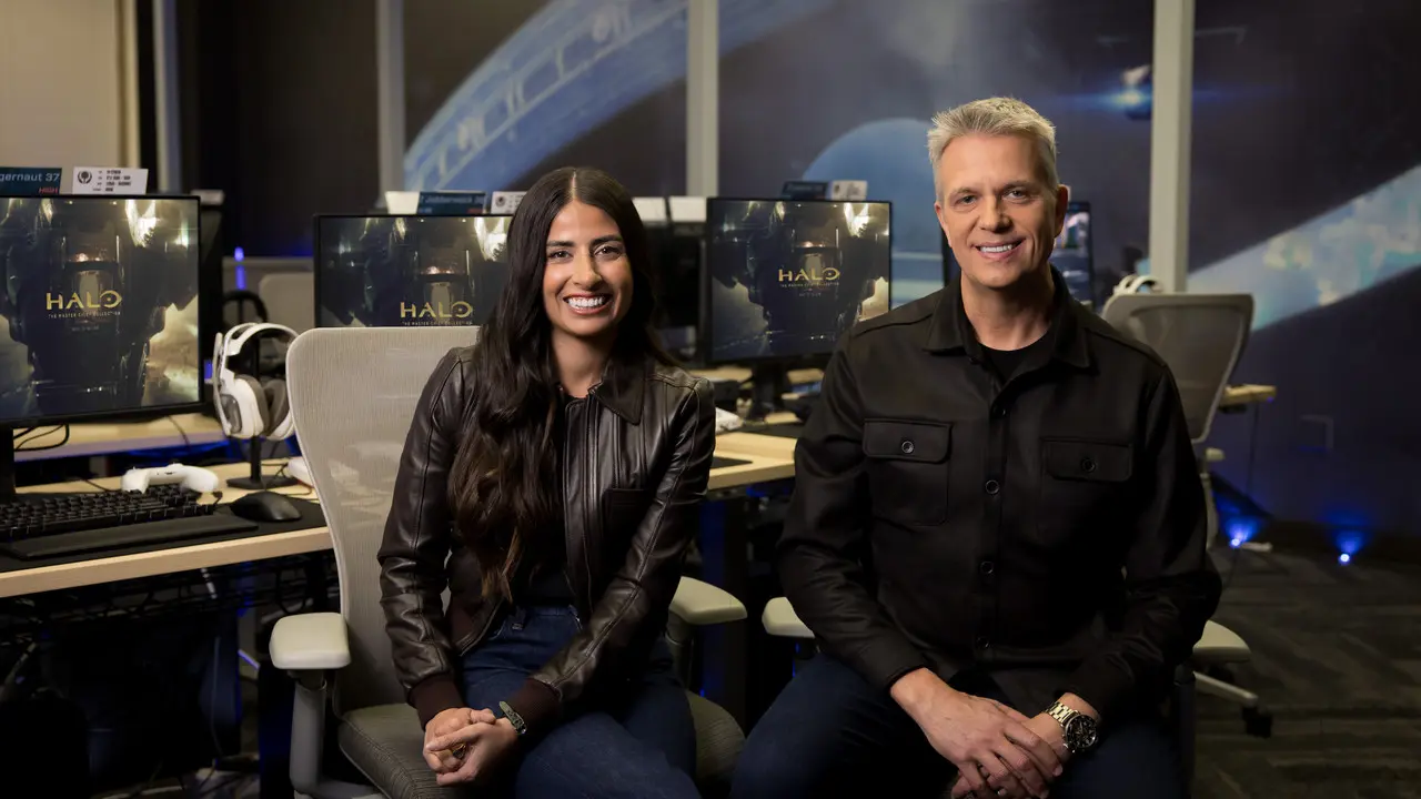Asha Sharma (left) and Matt Booty (right). (IGN)