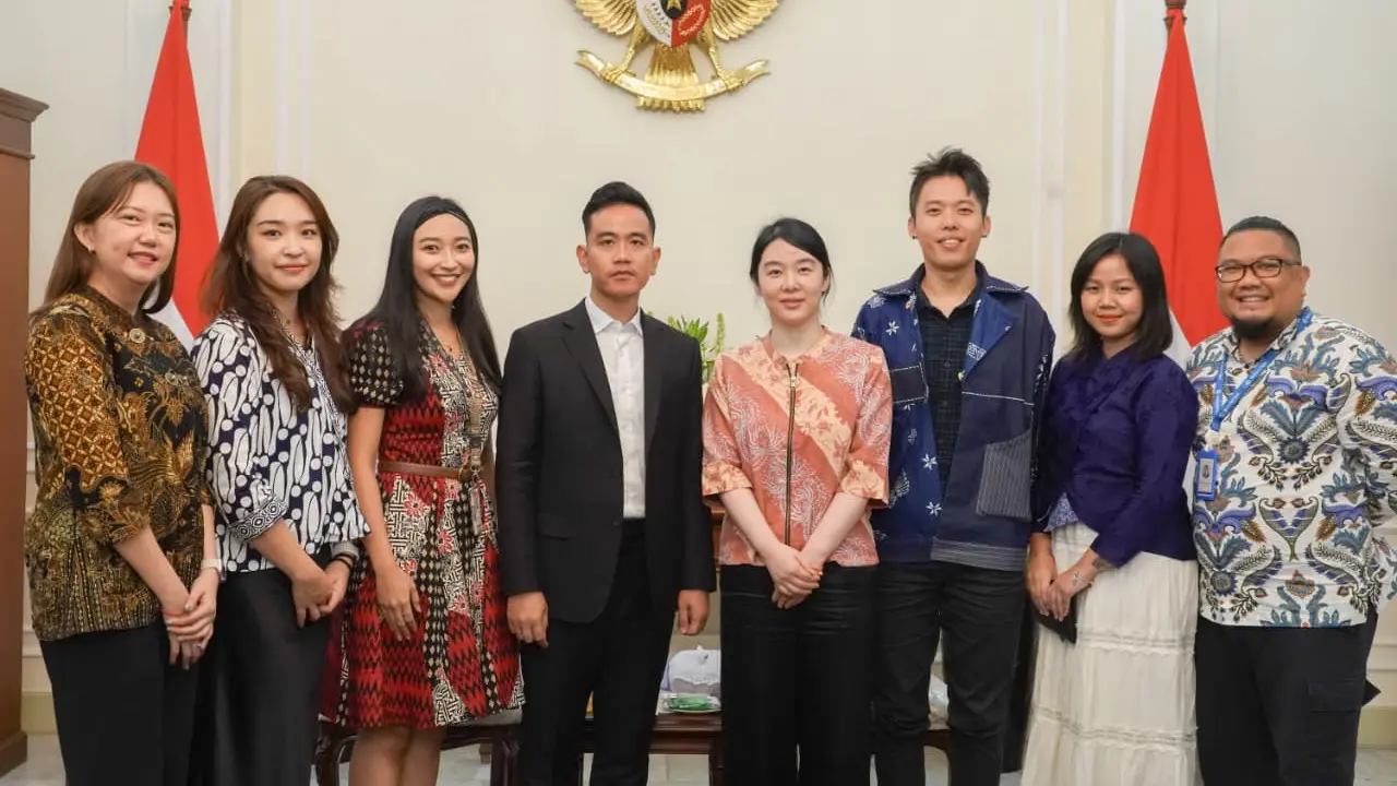 Indonesian Vice President Meeting with Moonton