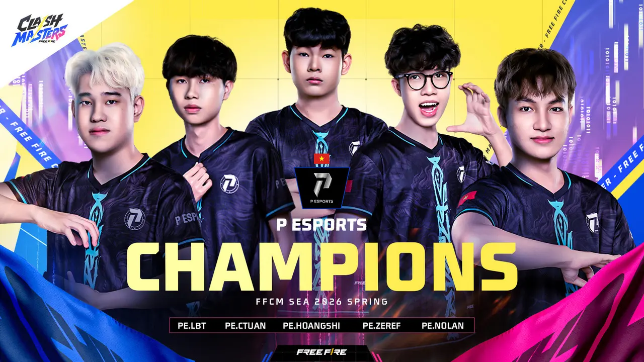 P Esports Wins the FFCM SEA 2026 Spring