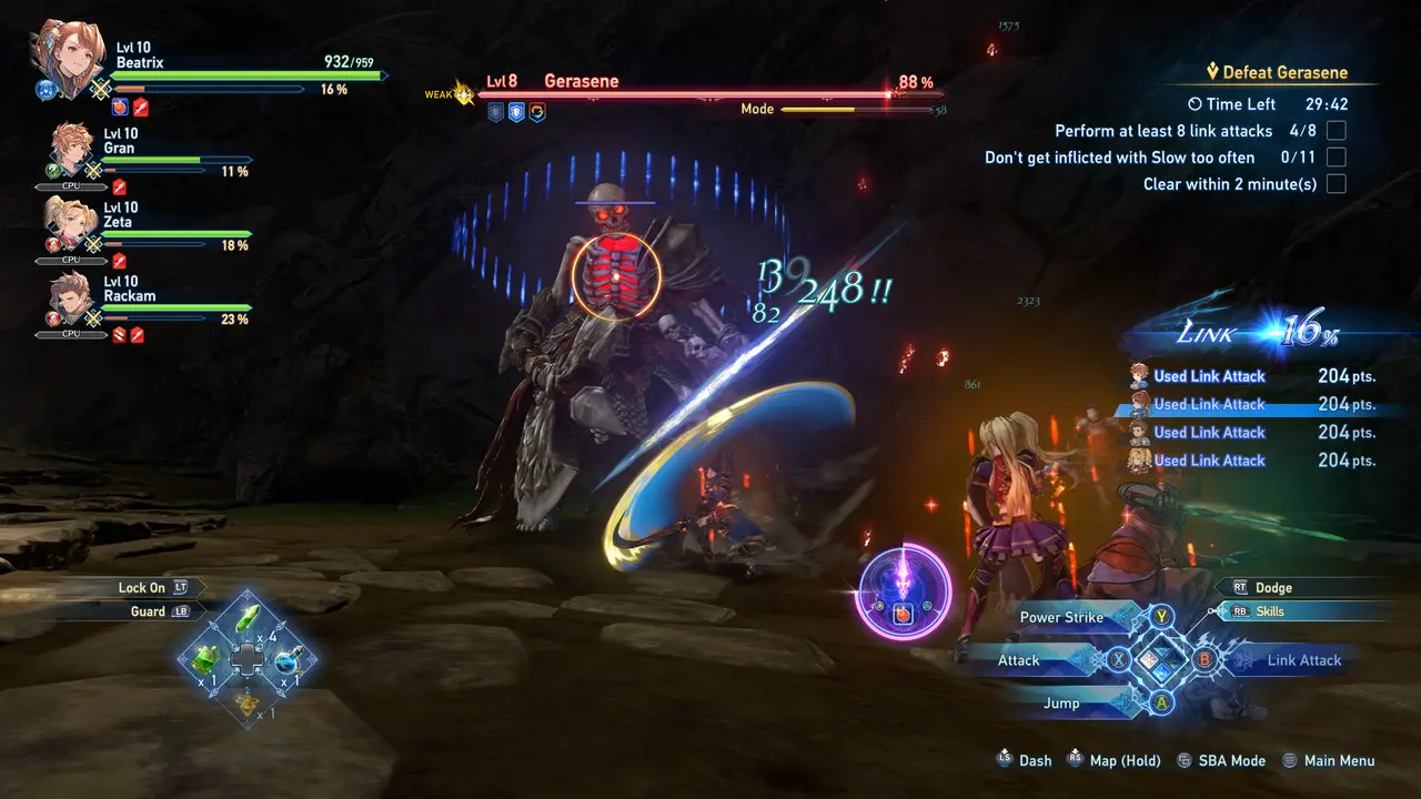 Beatrix's gameplay involves brawling in close range with an adaptable approach. (DoubleXP)