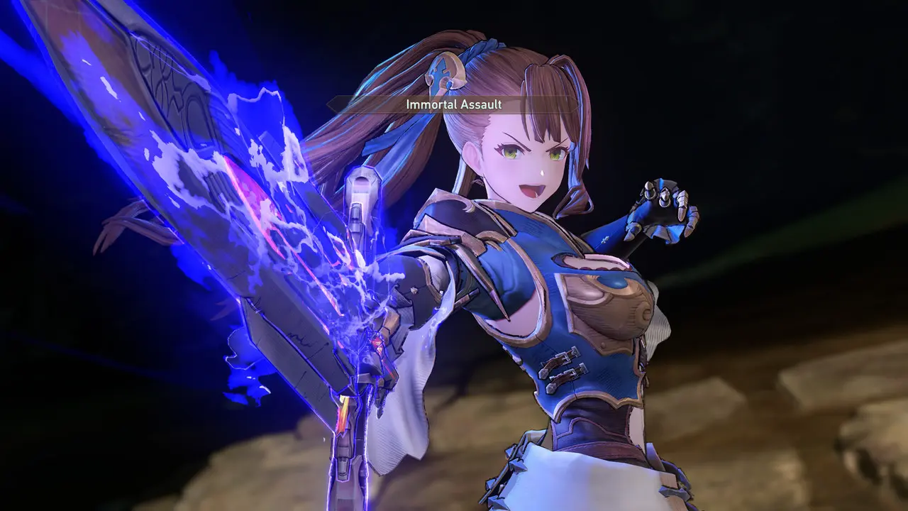 Granblue Fantasy mobage players might notice similar mechanics between Beatrix's OG skills and her Relink counterpart. (DoubleXP)