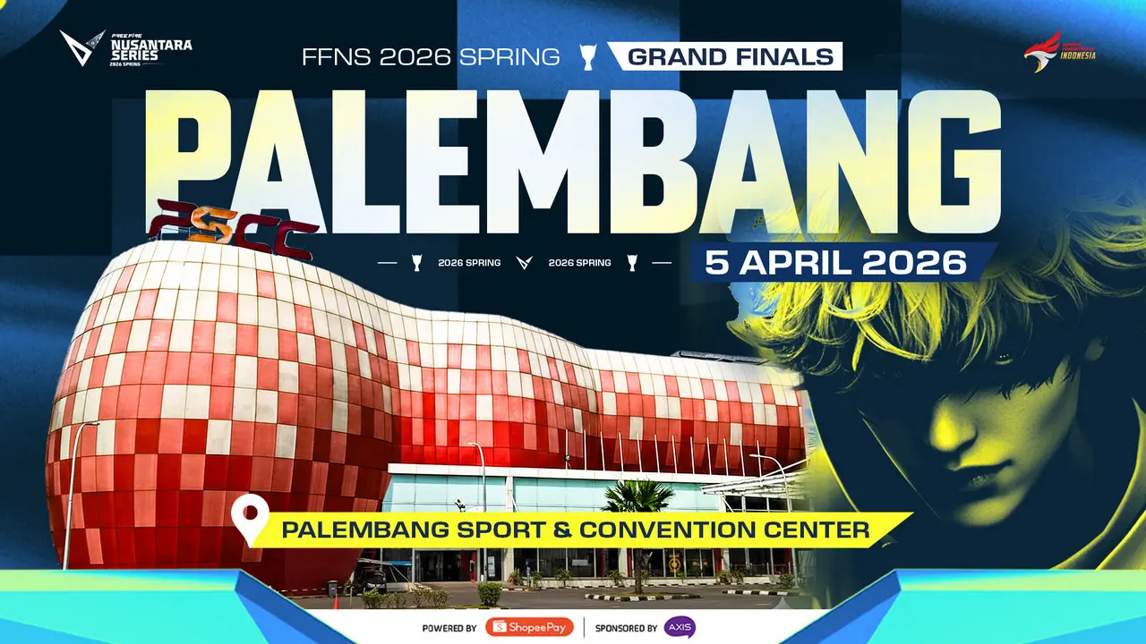 Palembang will become the host city for the 2026 FFNS Spring Grand Finals. (Garena)