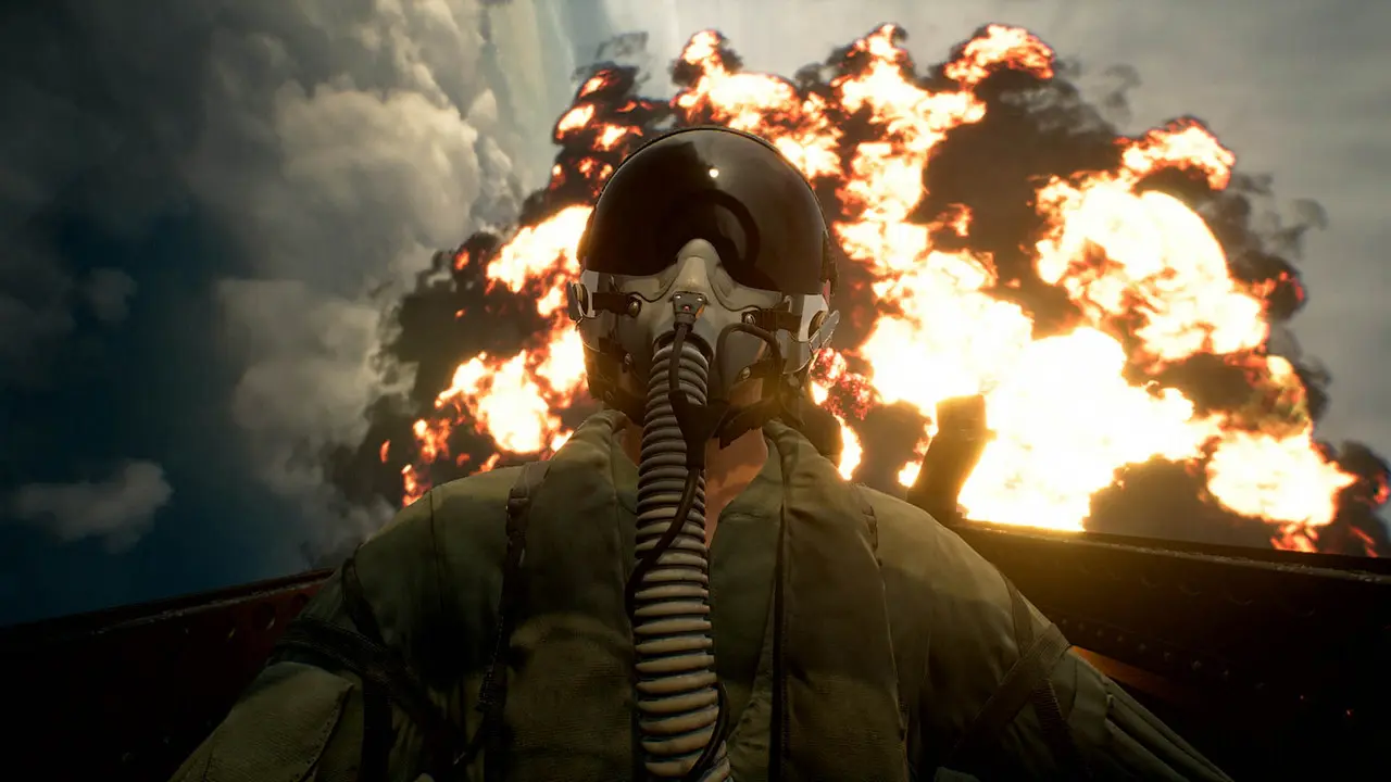 Players will take Jan Cope's callsign to keep the legend alive. (Bandai Namco)