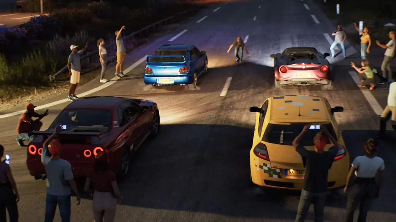 Players are given access to various cars to complete races and missions. (Maverick Games)
