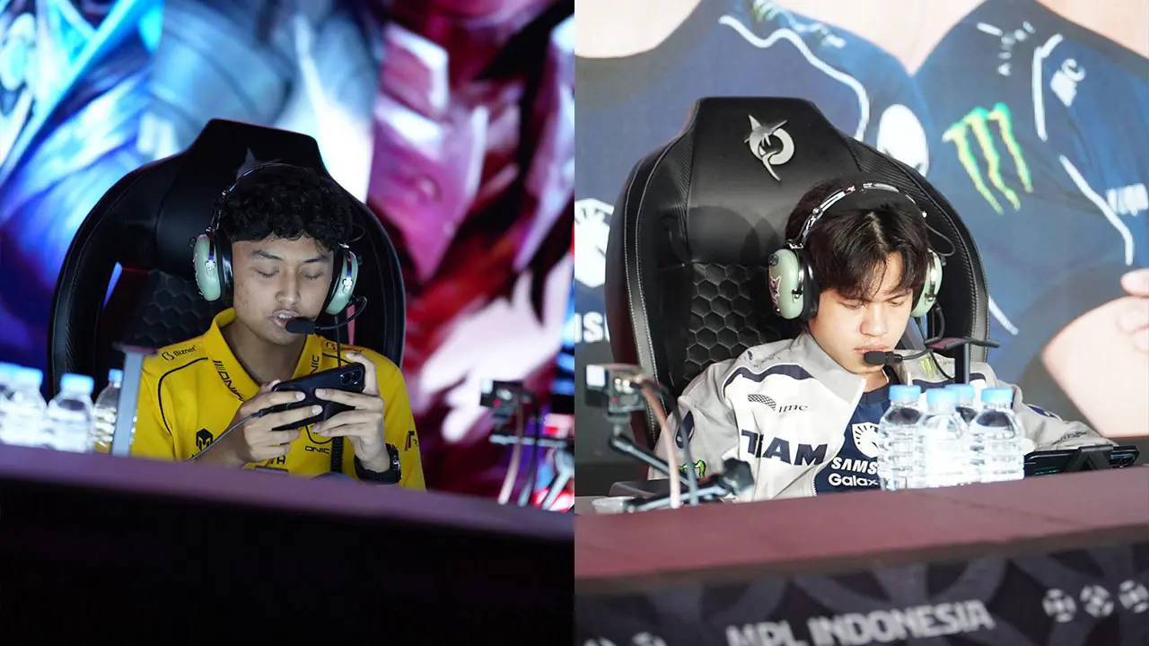 Lutpii and Aran are closely tied as MPL ID S17's best EXP laner. (Moonton)