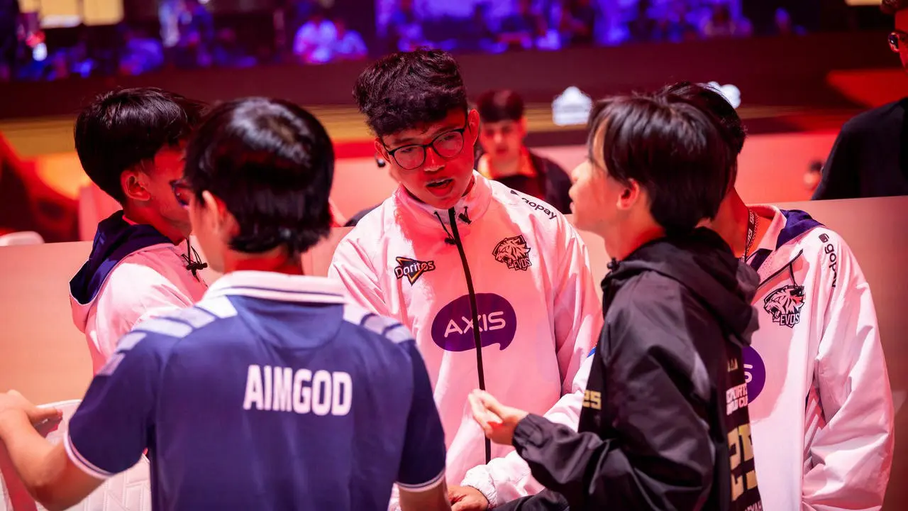 Title defender EVOS Esports could only finish in the top 10. (Esports World Cup)