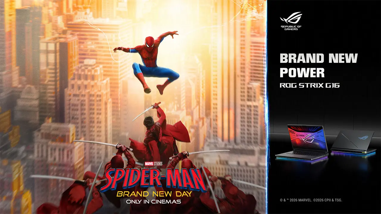 asus rog spider-man brand new day