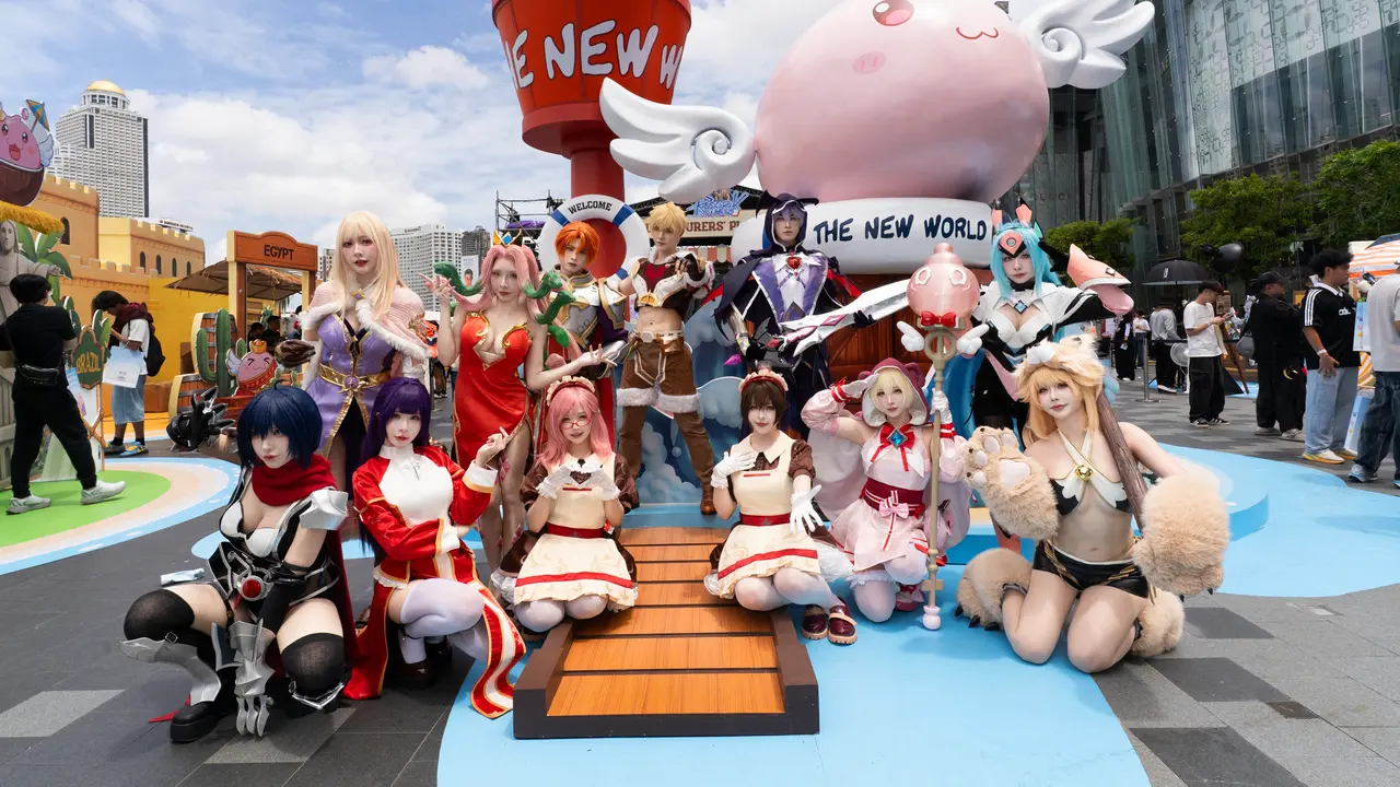 Ragnarok: The New World launch event in Thailand.